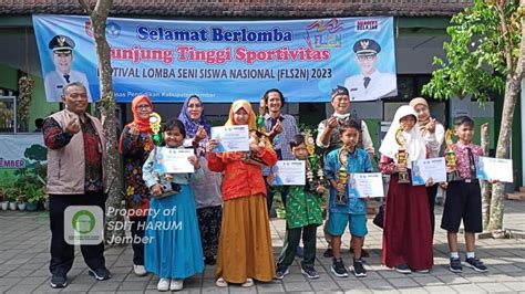 Sdit Harum Jember Raih Juara Dua Fls N Tingkat Kabupaten Sdit