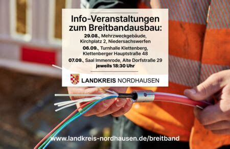 Info Schreiben Zum Breitbandausbau Landkreis Nordhausen De