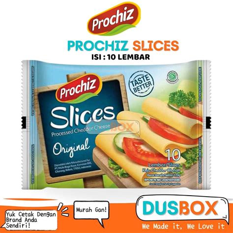 Jual PROCHIZ Keju PROCHIZ Cheddar Slice Isi 10 Keju Lembaran Keju