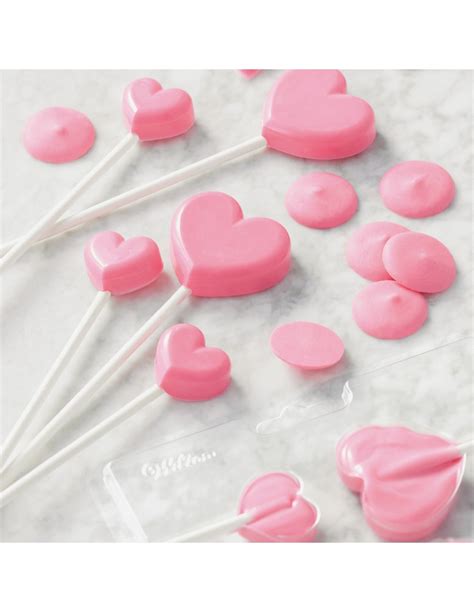 Molde Piruletas Mini Corazones Wilton