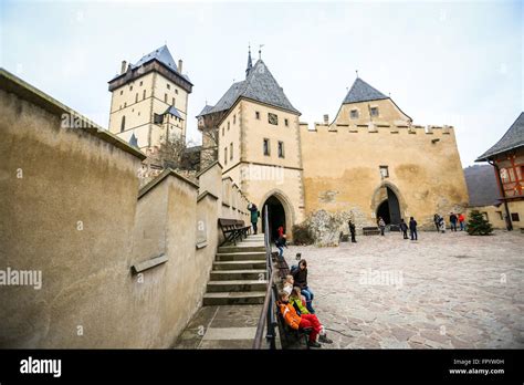 Karlštejnská Czech Republic 19th Mar 2016 Karlstejn Castle or