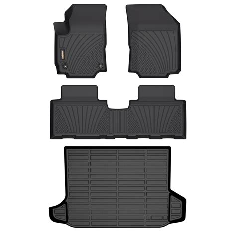 Binmotor All Weather Car Floor Mats Car Floor Liners D Car Mats Car