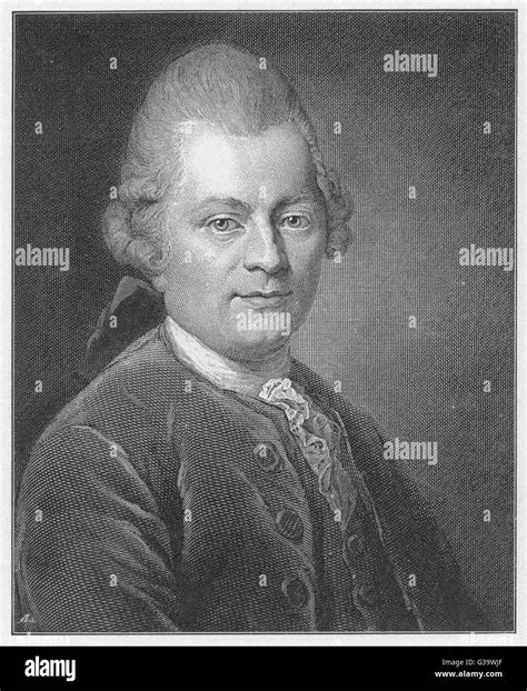 Gotthold Ephraim Lessing Stock Photo Alamy