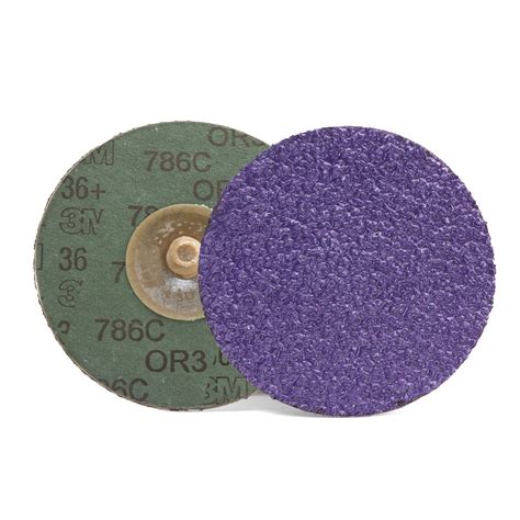 3m Cubitron 2 Ii 36 Grit 75mm Roloc Fibre Disc 786c 33389 90 Each