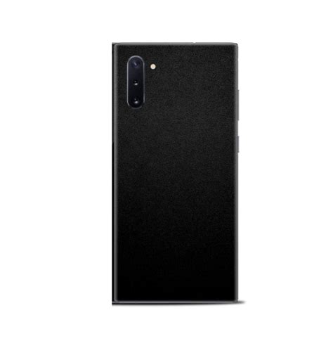 ECR Samsung Note 10 Plus Mat Siyah Arka Kaplama ECR Tekno