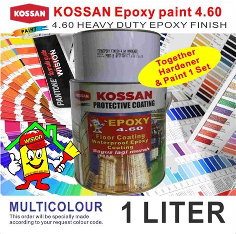 Multi Colour Wision L Kossan Epoxy For Paint Floor Finish