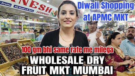 Dry Fruit Market WHOLESALE Diwali Wedding Shopping At APMC Market