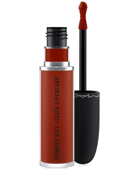 MAC Powder Kiss Liquid Lipcolour - Macy's