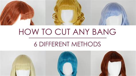 How To Cut Curtain Bangs On A Wig Daxdiary