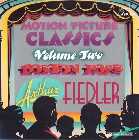 Motion Picture Classics Volume Two By Arthur Fiedler The Boston Pops