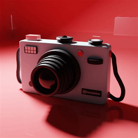 Camera 3d Model Made In Blender Rblender