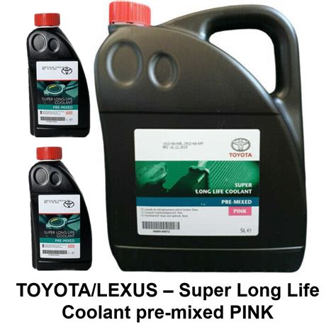 GENUINE TOYOTA LEXUS SUPER LONG LIFE PINK COOLANT PRE MIXED ANTIFREEZE