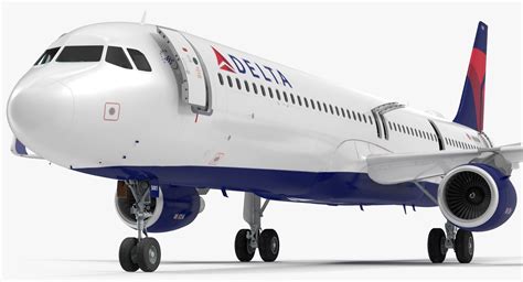 Airbus A321 Neo Delta Model Turbosquid 1436549