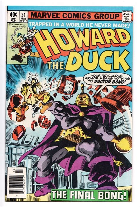 Howard The Duck 31 Gene Colan Art Marvel 1979 Vf Comic Books Bronze Age Marvel