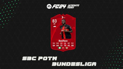 Ea Sports Fc 24 Sbc Victor Boniface Potm Agosto Player Of The Month