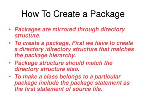 Ppt Packages In Java Powerpoint Presentation Free Download Id3070406