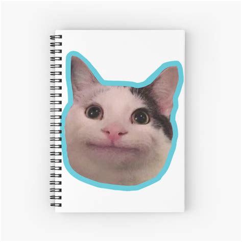 Polite Cat Meme Spiral Notebook For Sale By ThneedToKnow Redbubble