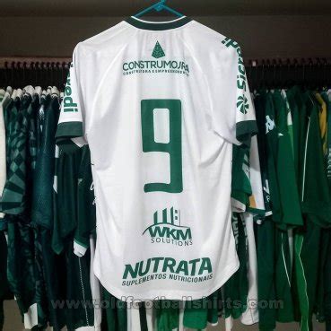 Guarani Away Football Shirt Sponsored By Asa Aluminio