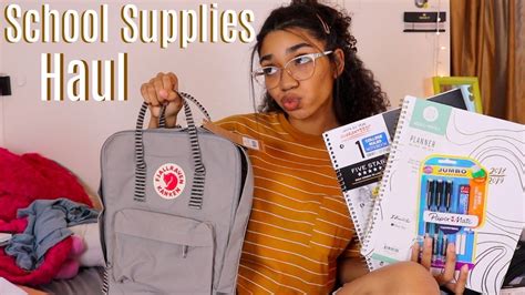 My Back To School Supplies Haul 2018 Youtube