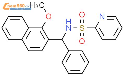 Pyridinesulfonamide N Methoxy Naphthalenyl