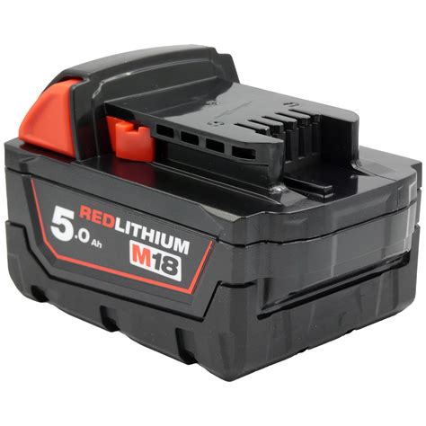 Test Milwaukee 18V 5Ah M18B5 Red Li Ion Akku Getestet Akkuline De