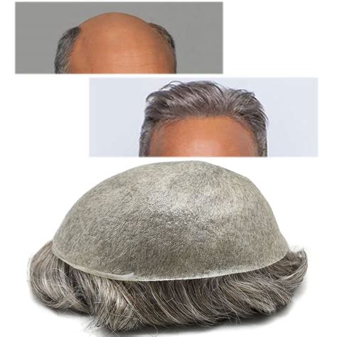 Amazon Hair Wonders Men Toupee European Real Human Hair Piece All