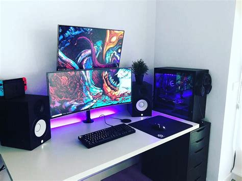 Stacked Monitor Setup For Work And Gaming R/battlestations, 41% OFF