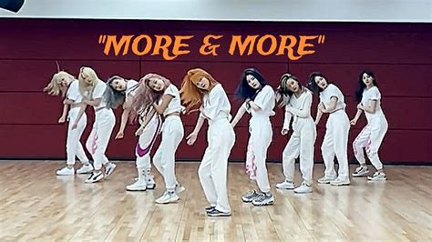 Mirrored Twice More More Dance Practice Mirrored Youtube