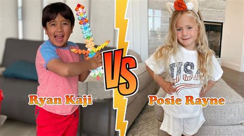 Ryan Kaji Ryans World VS Posie Rayne The LaBrant Fam Transformation