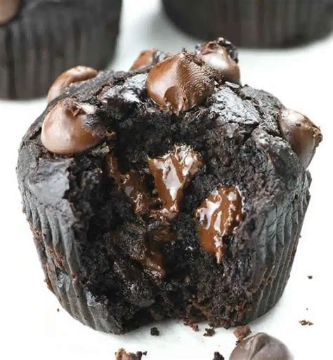 Muffins aux pépites de chocolat délice pour votre dessert