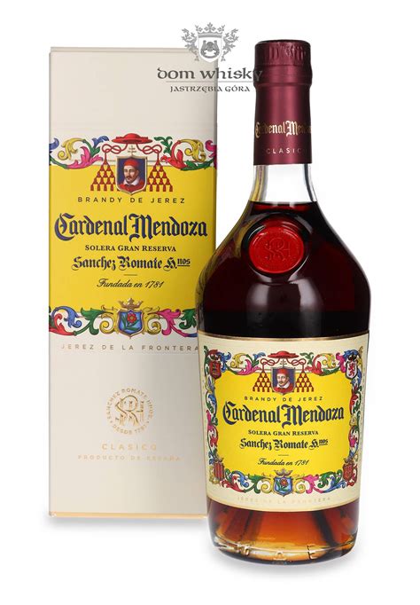 Cardenal Mendoza Clásico Brandy de Jerez Solera Gran Reserva 40 0