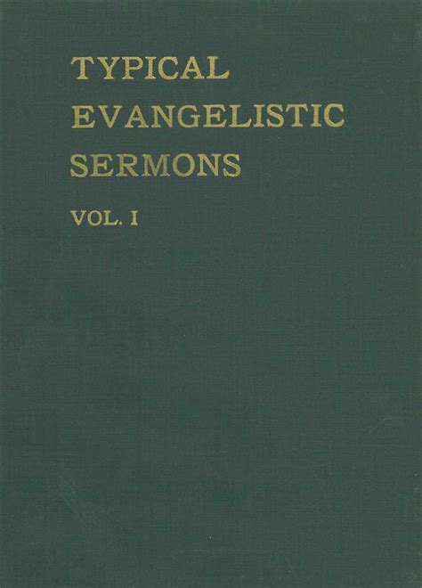 Typical Evangelistic Sermons Vol1 Adventist Book Center
