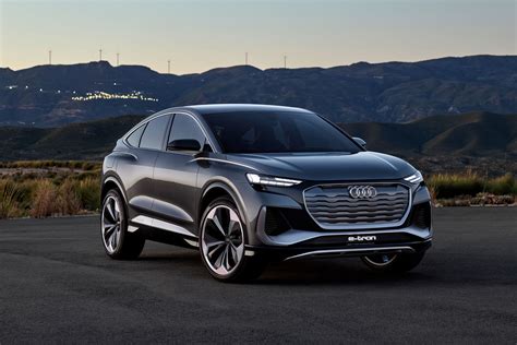 Audi S New Q4 Sportback E Tron Concept Has Sexy Back Cool AR