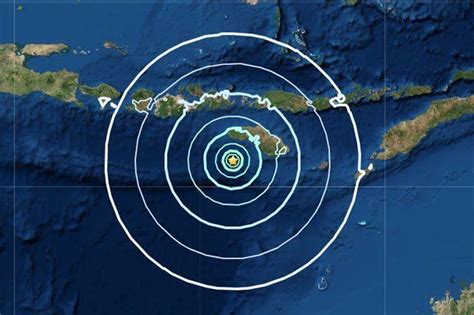 Usgs Magnitude Earthquake Strikes Off Indonesia S Sumbawa Earth