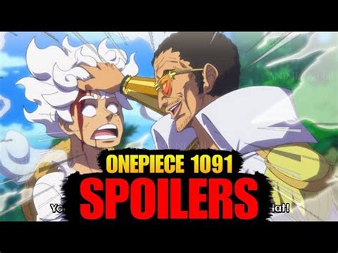 One Piece 1091 Spoilers Explained In Hindi Ft Luffy Vs Kizaru YouTube