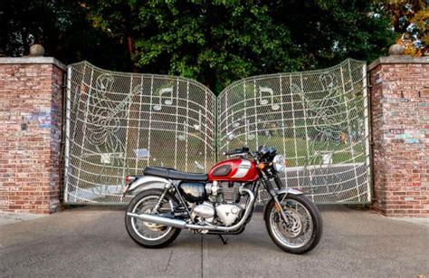 Triumph Bonneville T Elvis Edition Paul Tan S Automotive News