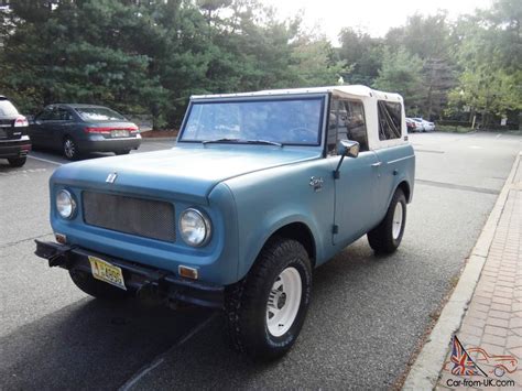 1966 International Harvester Ih Scout 4x4 800 Soft Top Convertible