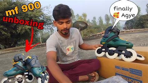 Finally Mere Oxelo Mf 900skate Agye 😍oxelo Mf 900 Unboxing Review 🔥