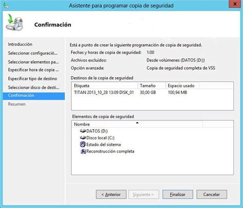 Guía Copias de Seguridad Incrementales y Diferenciales de Windows