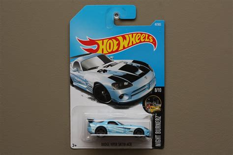 Hot Wheels Nightburnerz Dodge Viper SRT ACR Blue