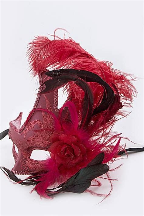 Red Mardi Gras Mask | Mardi gras mask, Red mask masquerade, Masquerade mask diy