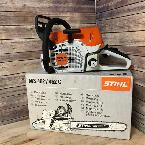 NEU STIHL MS 462 Kettensäge Motorsäge mit 50 cm 1x Schwert 2x Ketten