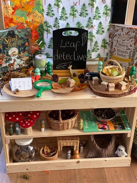 wilding wanderlust nature corner ideas woodland dramatic play