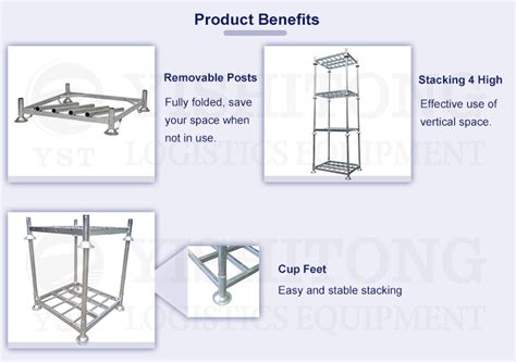 Heavy Duty Galvanized Warehouse Material Handling Storage Metal