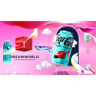 Coca Cola Dreamworld Limited Edition Zero Sugar Ml Shopee