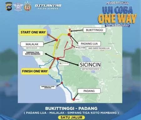 One Way Padang Bukittinggi Via Malalak Dan Sicincin Bisa Diperpanjang