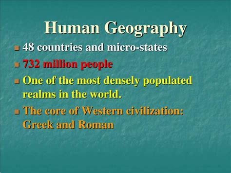 Ppt Human Geography Of Europe Powerpoint Presentation Free Download Id 4736911