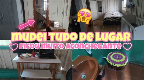 limpeza e organização do quarto do casal mudei tudo de lugar YouTube