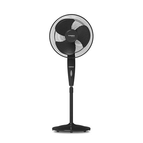 Buy Crompton Highspeed Torpedo Mm Pedestal Fan Black Pai