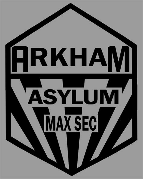 Arkham Asylum Logo By Flypiityflopt On Deviantart